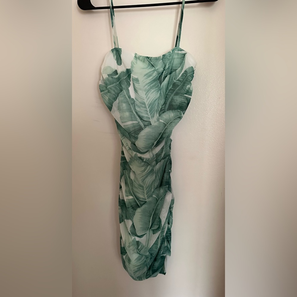 Windsor palm tree print dress!
